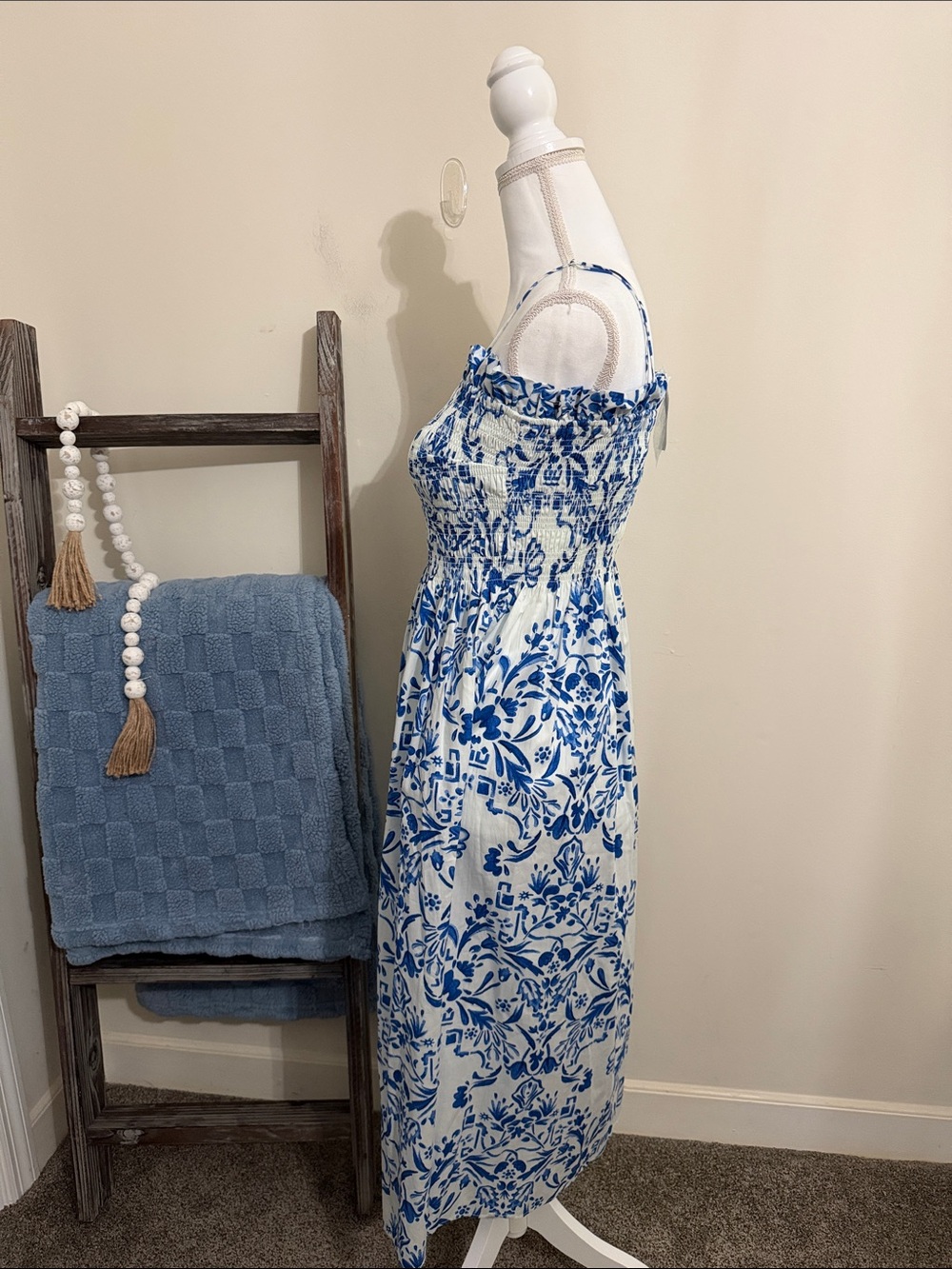 H & M Smocked Bandeau Dress NWT! - Picture 5 of 9